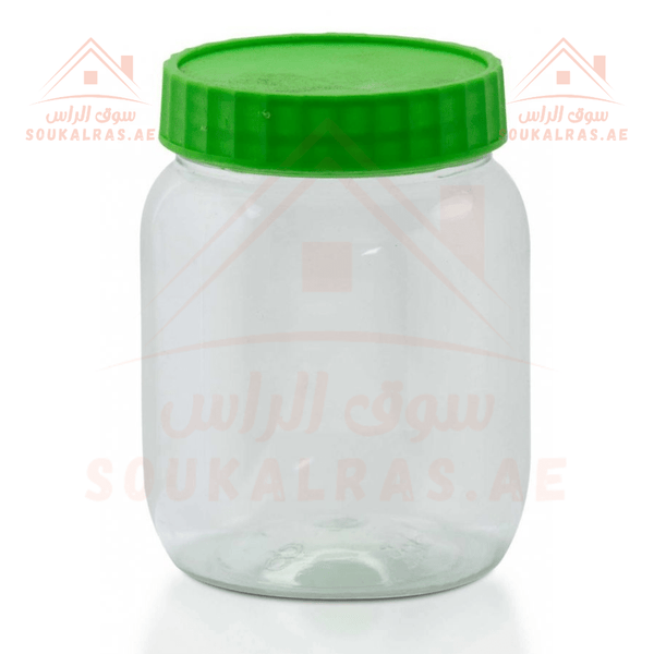 1000ml Round Jar | High - Grade, Fade - Proof Storage Container - Souk Al RasJugs