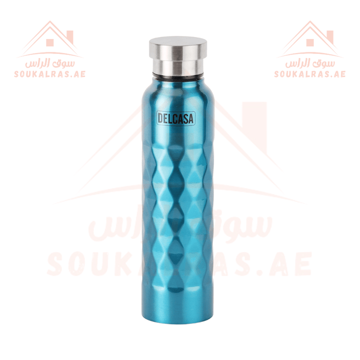 1000ml Stainless Steel Water Bottle | Double Wall Insulation for Hot & Cold Drinks - Souk Al RasWater Bottles