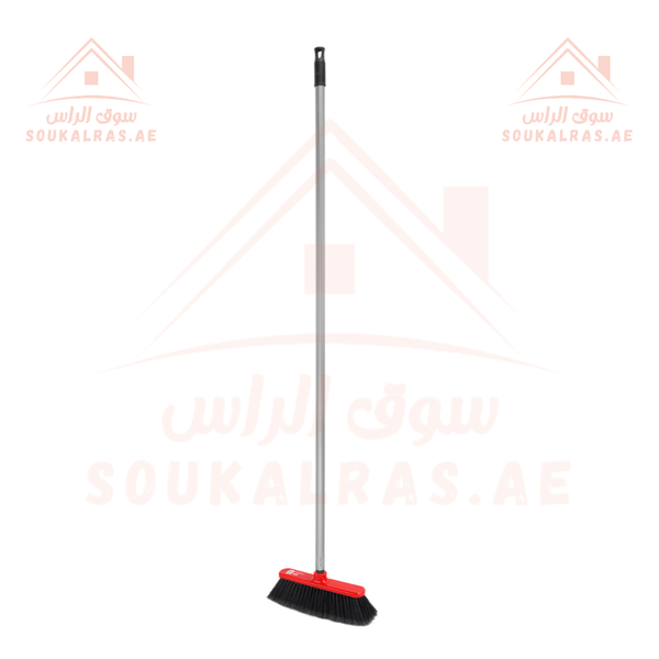 120CM Floor Broom with Metal Stick | Durable & Efficient Floor Cleaning - Souk Al RasHousehold Cleaning Supplies