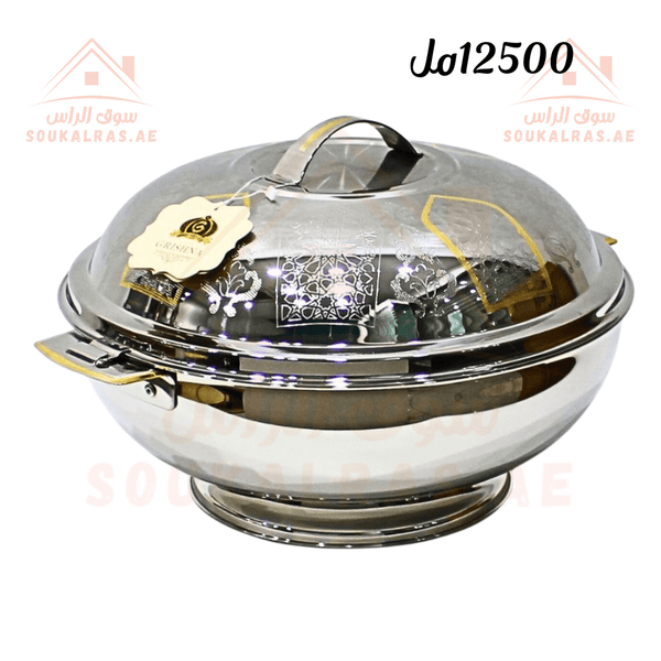 12500 ML Insulated Thermal Hot Pot - Premium Stainless Steel Design | Keeps Food Warm for Hours|Made in India - Souk Al Ras