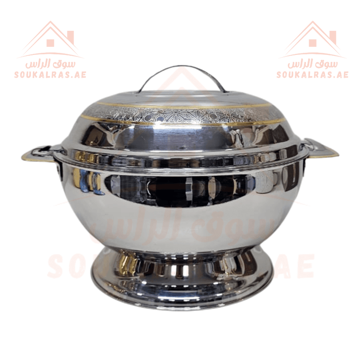 12.5L Insulated Thermal Hot Pot | Premium Stainless Steel Design | Keeps Food Warm | Made in India - Souk Al RasHot Pot & Casserole