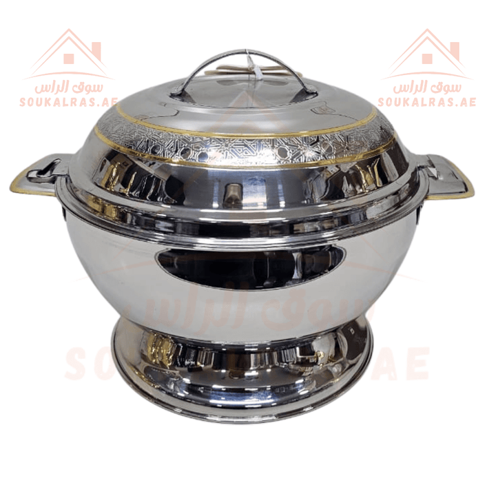 12.5L Insulated Thermal Hot Pot | Premium Stainless Steel Design | Keeps Food Warm | Made in India - Souk Al RasHot Pot & Casserole