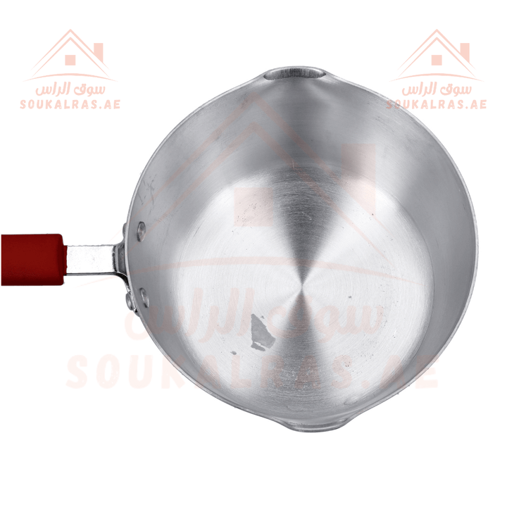 17x9.0CM Milk Pan with Heavy Duty Bakelite Handle - Durable Aluminium Construction - Souk Al RasPots & Pans