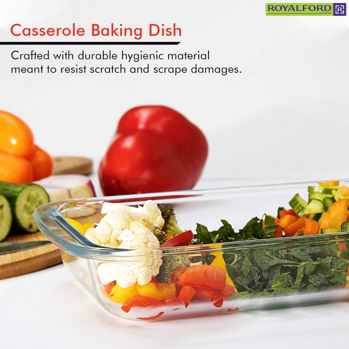 2.2 Litre Glass Baking Dish - High-Quality Bakeware