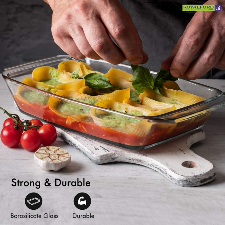 3 Litre Glass Baking Dish - High-Quality Bakeware