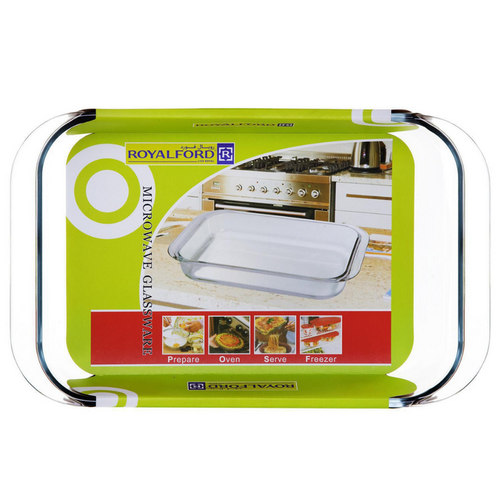 3 Litre Glass Baking Dish - High-Quality Bakeware