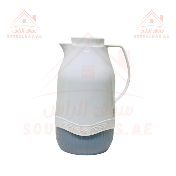 1L Legend Dalla | 12 Hours Heat Retention | Pink Glass | Emirates Quality Certified | 3 Years Warranty - Souk Al RasVaccum Flasks - Dallah