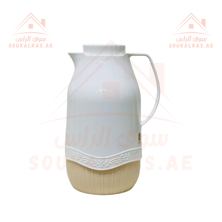 1L Legend Dalla | 12 Hours Heat Retention | Pink Glass | Emirates Quality Certified | 3 Years Warranty - Souk Al RasVaccum Flasks - Dallah