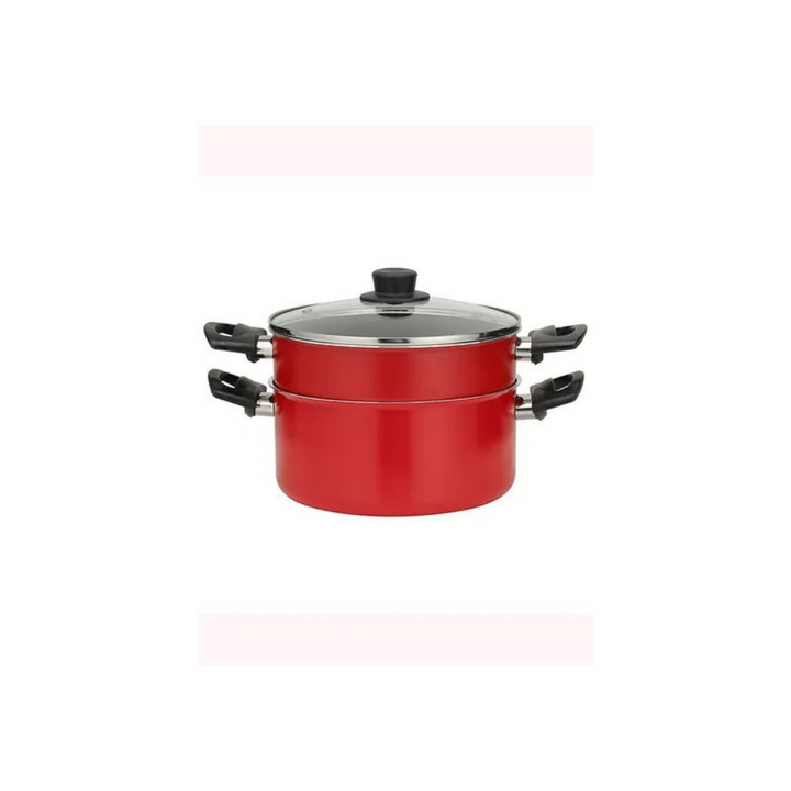2-Tier Non-Stick Steam Pot | Aluminium Cookware