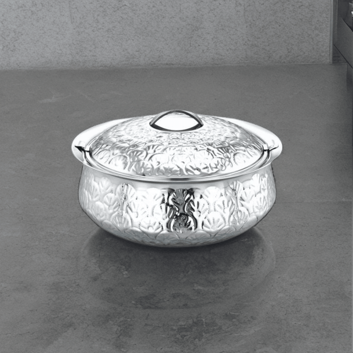 2000ML Phoenix Plus Stainless Steel Hot Pot in Silver - Souk Al RasDinnerware & Serveware