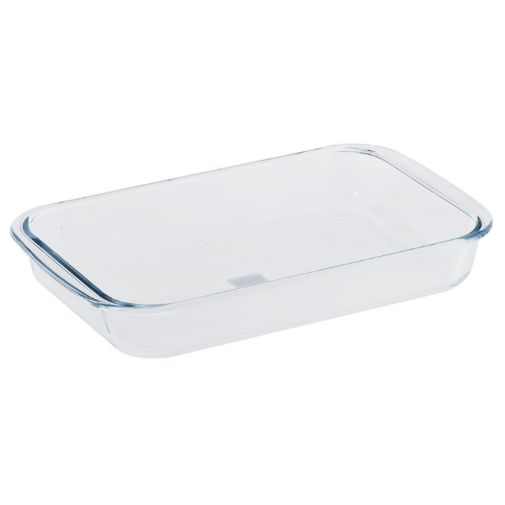 2.2 Litre Glass Baking Tray - High - Quality Bakeware - Souk Al RasBakeware