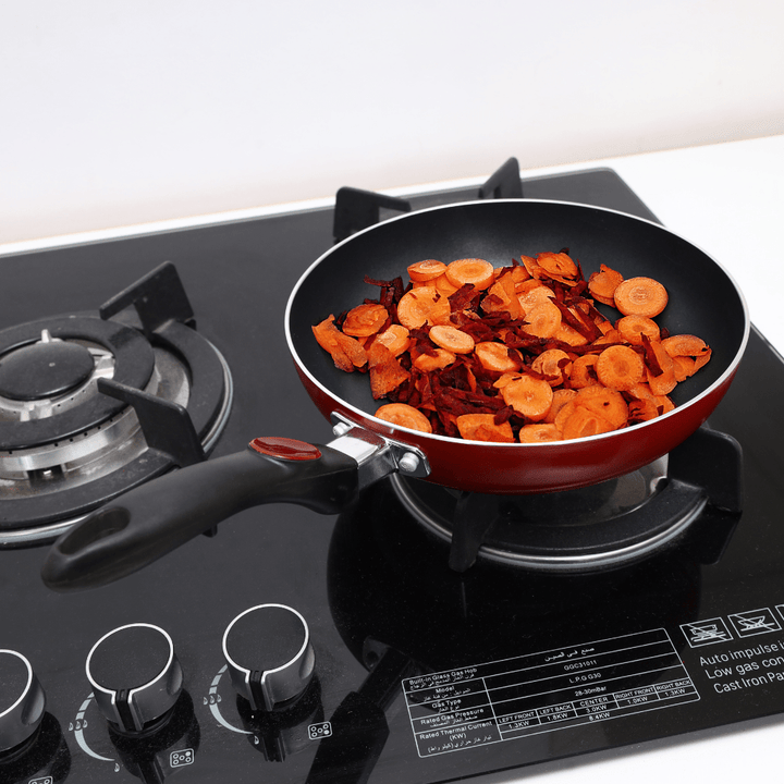 22Cm Highly Durable Safe Non - Stick Fry pan with Induction Base & Cool Touch Bakelite Handle - Healthy Cooking Made Easy - Souk Al RasPots & Pans