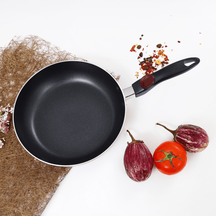 22Cm Highly Durable Safe Non - Stick Fry pan with Induction Base & Cool Touch Bakelite Handle - Healthy Cooking Made Easy - Souk Al RasPots & Pans