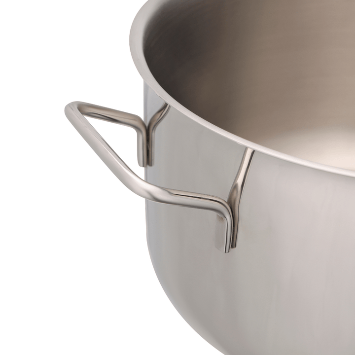 24cm Stainless Steel Casserole with Lid - Thick Base - Souk Al RasCookware