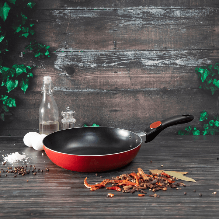 26Cm Aluminum Non - Stick Fry Pan - Saute Pan - Deep Frying - Souk Al RasPots & Pans