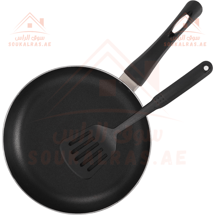 26cm Non - Stick Fry Pan with Turner - Souk Al RasPots & Pans