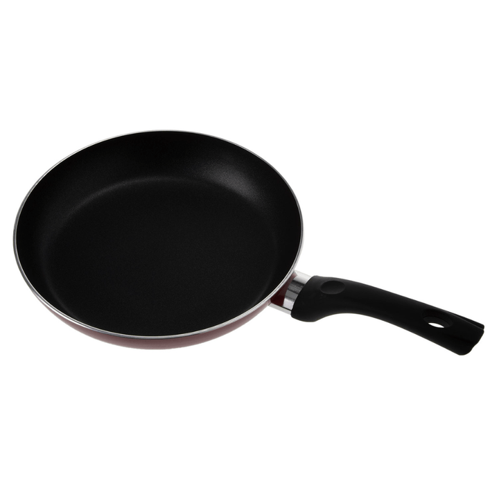 28Cm Aluminum Non - Stick Fry Pan, Deep Frying - Ergonomic Handle - Souk Al RasPots & Pans