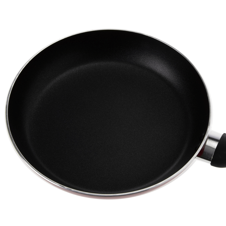 28Cm Aluminum Non - Stick Fry Pan, Deep Frying - Ergonomic Handle - Souk Al RasPots & Pans