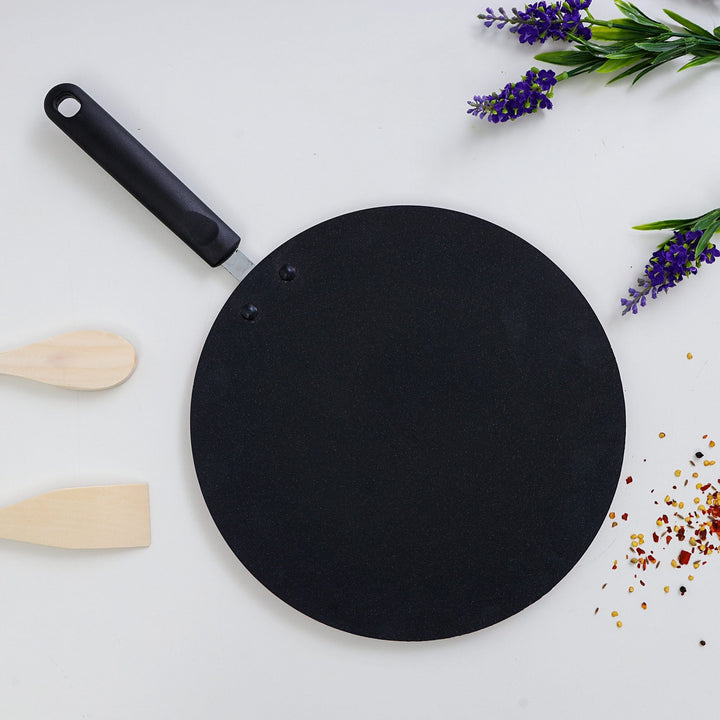 28cm Prestige Specked Non - Stick Cast Aluminum Tawa in Black - Souk Al RasCookware