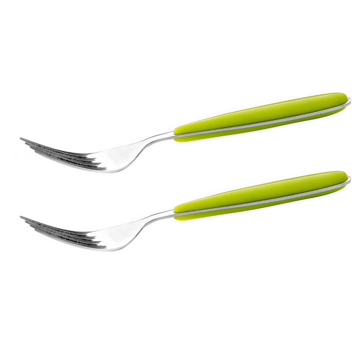 2 Pieces Tab Fork - Perfect for Salad, Appetizer, and Dessert