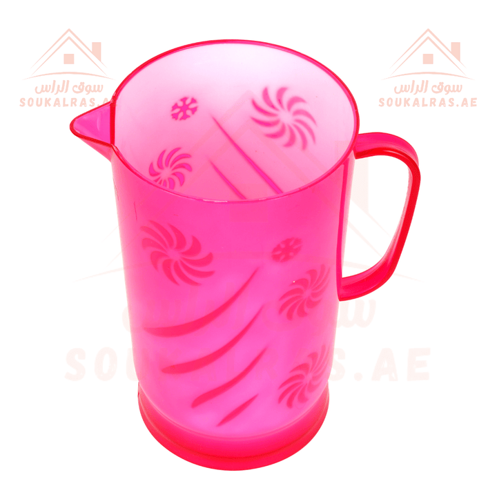 2L Water Jug with 4 Glasses - Portable Multi - Purpose Jug with Lid - Souk Al RasJugs