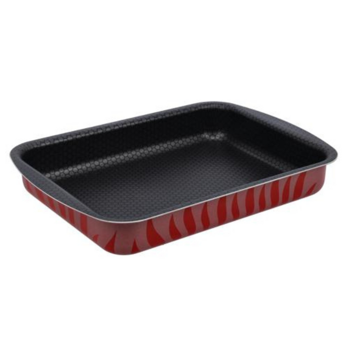 3Pcs Rectangular Baking Tray Set, Aluminium Pan