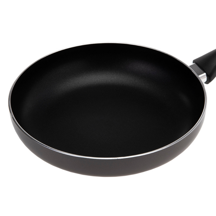 3Piece Aluminium Fry Pans with Nylon Turner 18 - 26cm