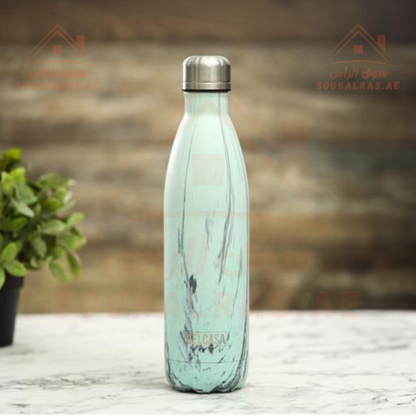 Delcasa Vacuum Bottle - 500ML | Stylish Insulated Water Bottle for Hot & Cold Drinks