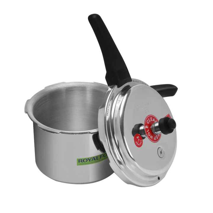 3L Aluminium Induction Base Pressure Cooker - Lightweight & Durable Cooker With Lid - Souk Al RasPressure Cookers & Canners