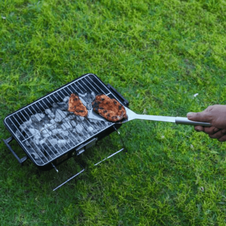 3Pcs Stainless Steel BBQ Tools Set With Cloth Bag - Souk Al RasUtensils Set