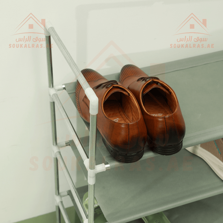 4 - Layer Shoe Rack - Modern Design, Organizes 18 Pairs - Souk Al RasHousehold