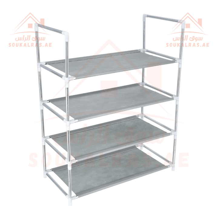 4 - Layer Shoe Rack - Modern Design, Organizes 18 Pairs - Souk Al RasHousehold