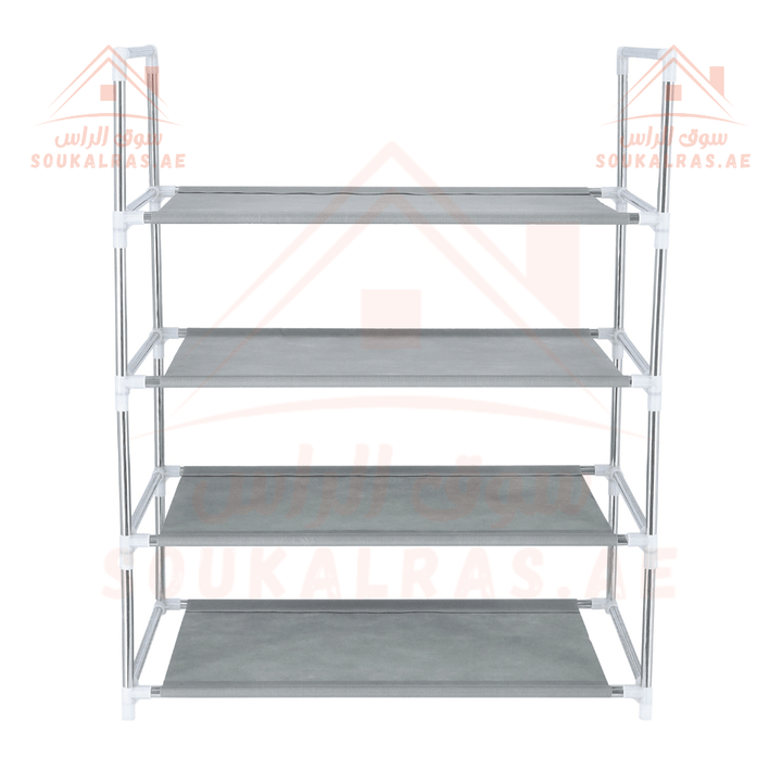 4 - Layer Shoe Rack - Modern Design, Organizes 18 Pairs - Souk Al RasHousehold