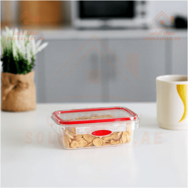 400ml Transparent Food Storage Container | Airtight & BPA Free - Souk Al RasKitchen Storage & Organizers