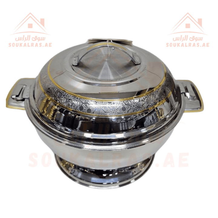 4L Insulated Thermal Hot Pot | Premium Stainless Steel Design | Keeps Food Warm | Made in India - Souk Al RasHot Pot & Casserole