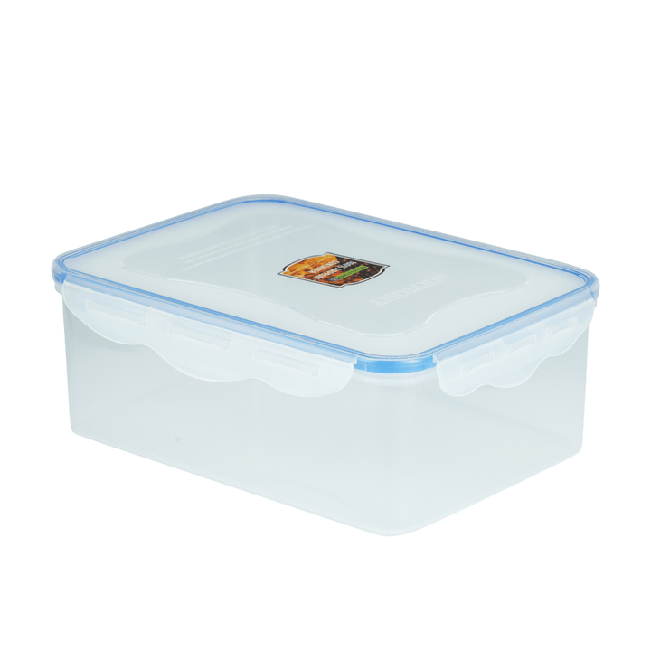 4Pcs Food Storage Container - Reusable & Airtight with Snap Locking Lid - Souk Al RasKitchen Accessories