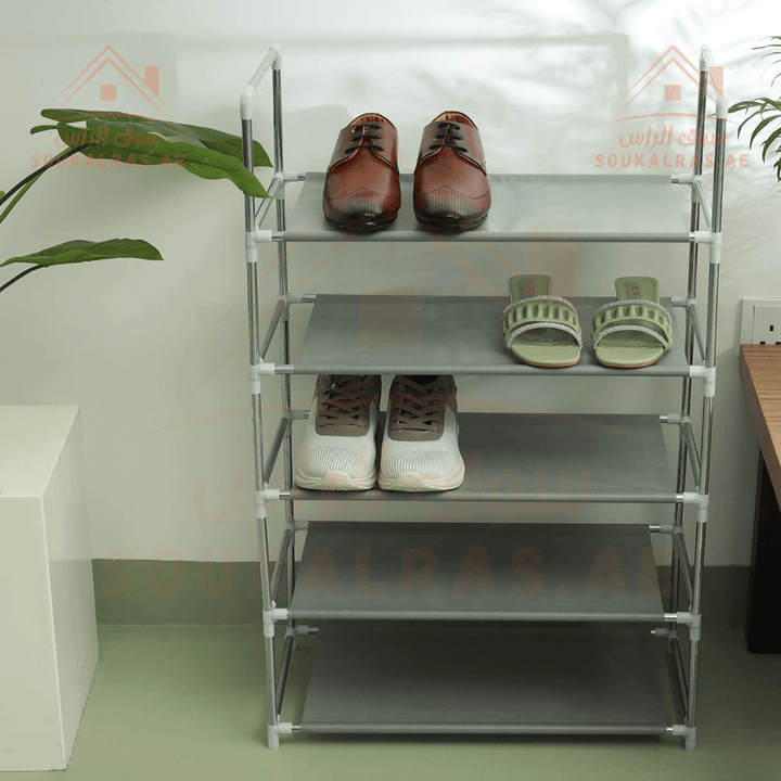 5 - Layer Shoe Rack - High Quality, Large Capacity - Souk Al RasHousehold