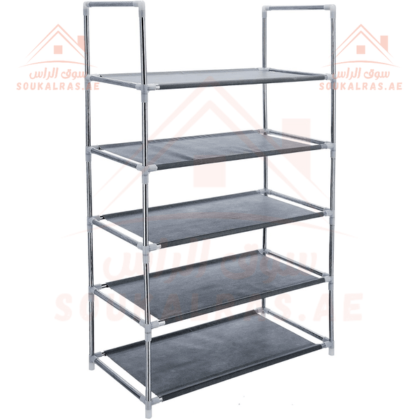 5 - Layer Shoe Rack - High Quality, Large Capacity - Souk Al RasHousehold