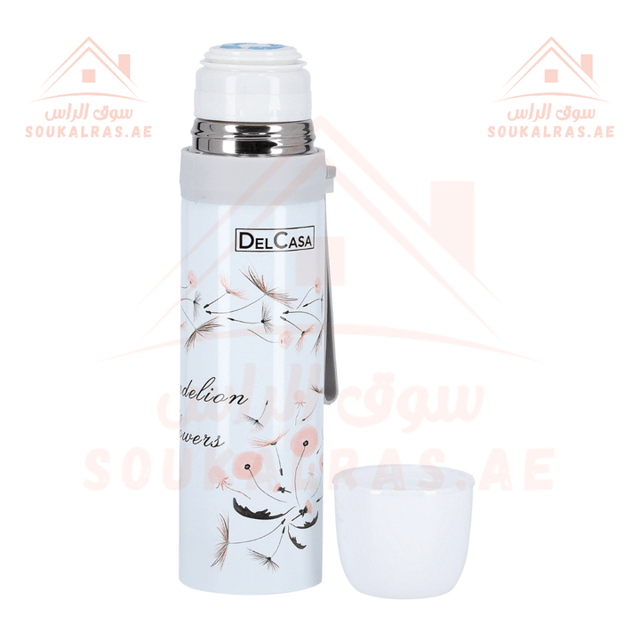 500ml Vacuum Flask - Double Wall Stainless Steel, Hot & Cold Insulation - Souk Al RasWater Bottles