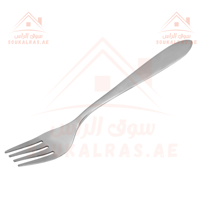 6 - Piece Stainless Steel Dinner Fork Set | Mirror Polished & Durable - Souk Al RasCutlery & Flatware