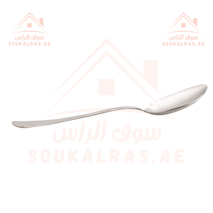 6 - Piece Stainless Steel Dinner Spoon Set | Mirror Polished & Dishwasher Safe - Souk Al RasCutlery & Flatware