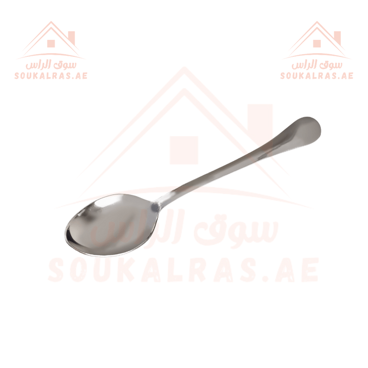 6 - Piece Stainless Steel Dinner Spoon Set | Mirror Polished & Dishwasher Safe - Souk Al RasCutlery & Flatware