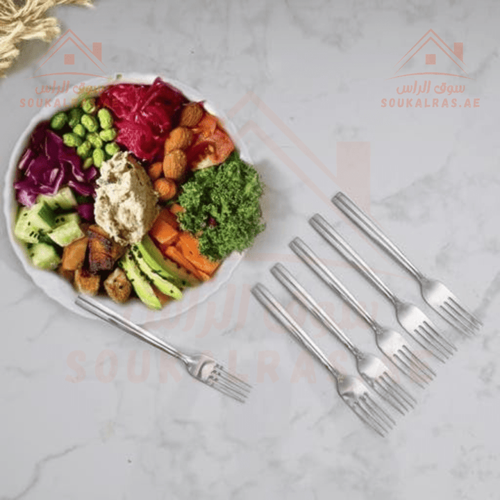 6 - Piece Table Fork Set - Souk Al RasSpoons & Forks