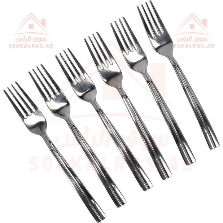 6 - Piece Table Fork Set - Souk Al RasSpoons & Forks