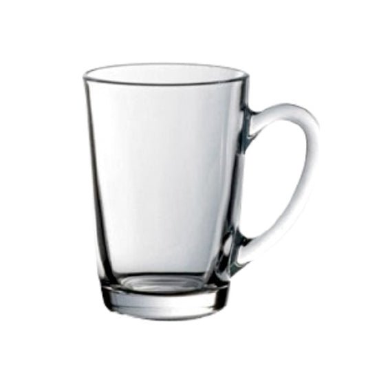 6 Pieces Glass Cup, 150 ml - Transparent Glass Cups - Souk Al RasDrinkware