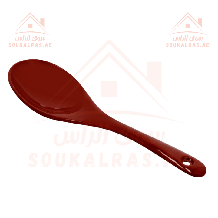 66Gram Melamine Serving Spoon - Maroon - Souk Al RasSpoons & Forks