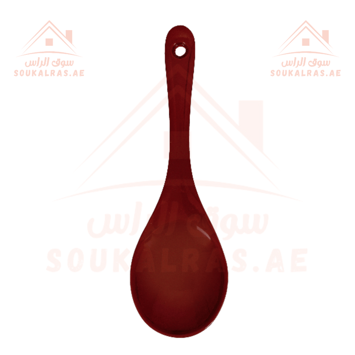 66Gram Melamine Serving Spoon - Maroon - Souk Al RasSpoons & Forks