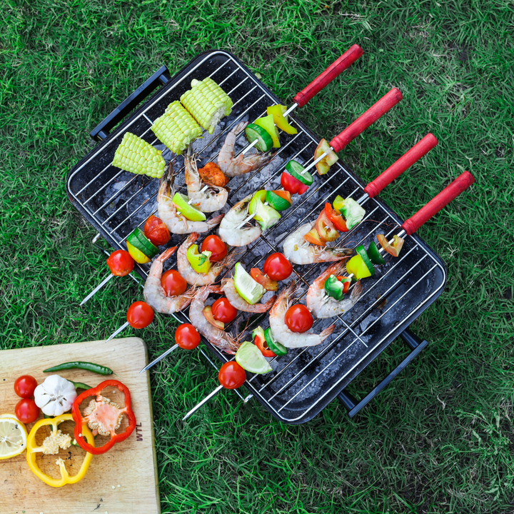 6Pcs BBQ Skewer - High-Quality Stainless Steel