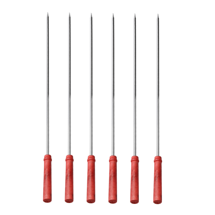 6Pcs BBQ Skewer - High-Quality Stainless Steel