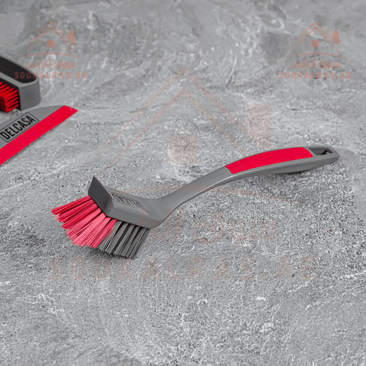 6Pcs Floor Cleaning Set With Dust Pan, Hard Brush, Soft Brush, Cleaning Brush, Squeegee - Souk Al RasHousehold Cleaning Supplies